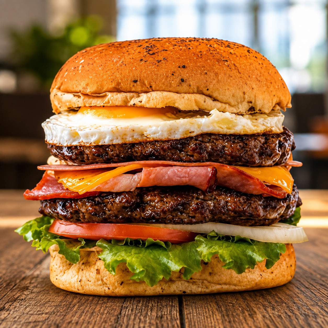 Hamburguesa gigante